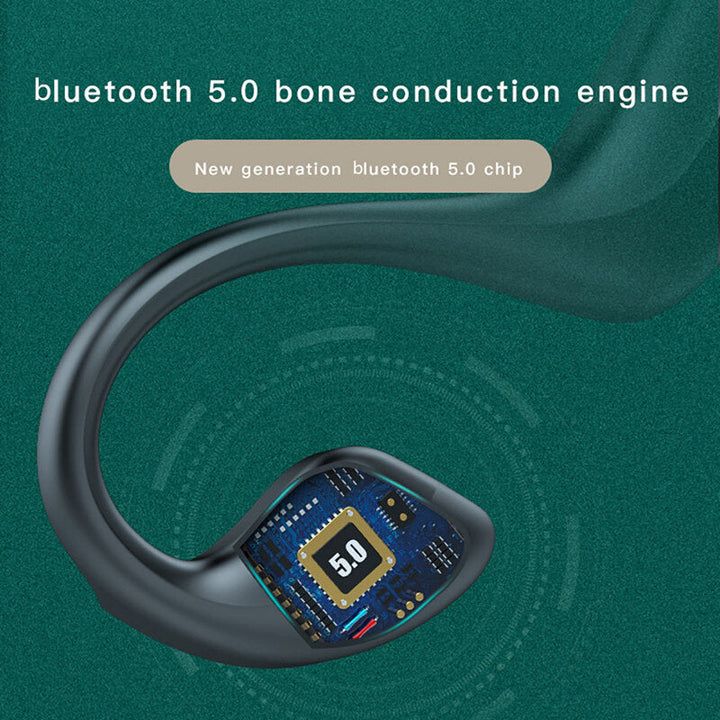 Bone Conduction HIFI bluetooth 5.0 Earphones Wireless Headphones Noise Cancel Waterproof Sport Headsets With Microphone Image 4