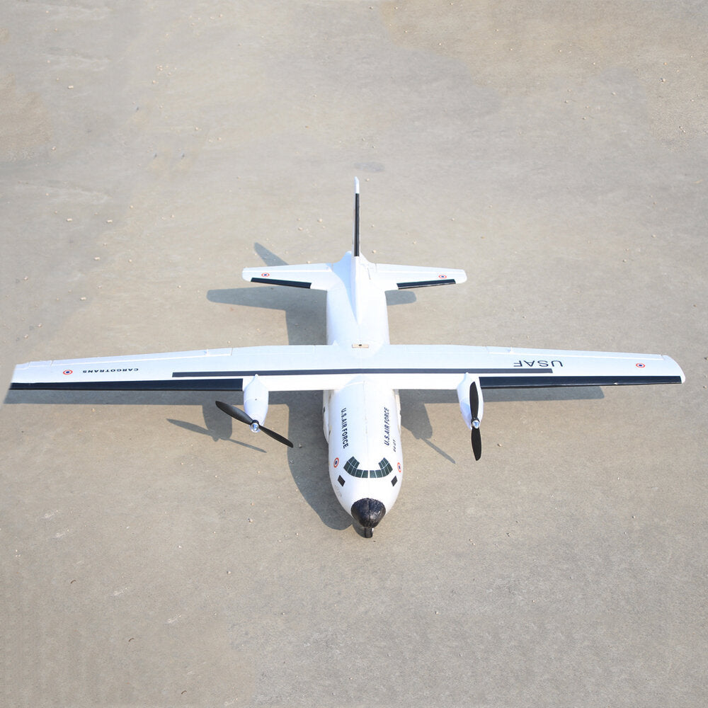 C-160 Cargotrans Twin Hercules 1120mm Wingspan EPOS Warbird Transport RC Airplane Kit DTTT Image 2