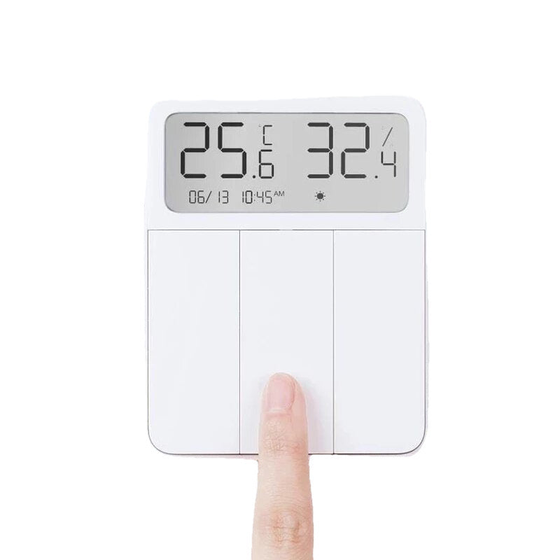 Bluetooth Mesh Smart Wall Switch Temperature and Humidity Sensor Thermometer Hygrometer Light Remote Control Wireless 3 Image 2
