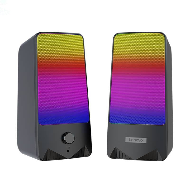Bluetooth RGB Gaming Speaker 6D Surround Stereo Bass Subwoofer Computer Desktop Speaker Image 1