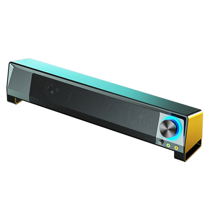 Bluetooth Soundbar TV Bar Computer 2.1 Channel Bass Subwoofer AUX Wired Wireless bluetooth PC Home Theater System Image 1