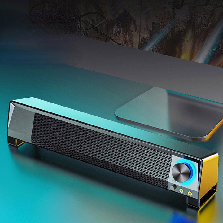 Bluetooth Soundbar TV Bar Computer 2.1 Channel Bass Subwoofer AUX Wired Wireless bluetooth PC Home Theater System Image 9