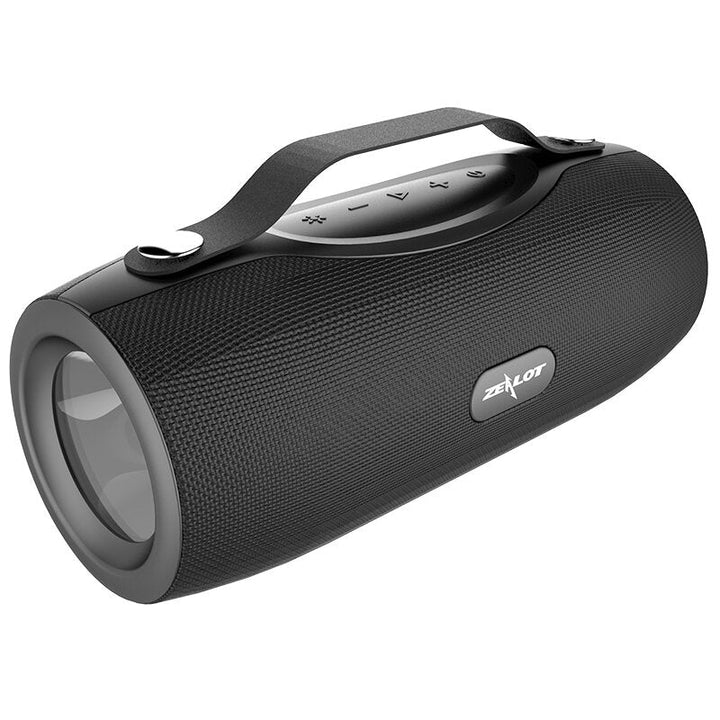 Bluetooth Speaker FM Radio Wireless Portable Speaker Boombox with Flashlight Support TWS TF AUX USB Flash Drive Image 4
