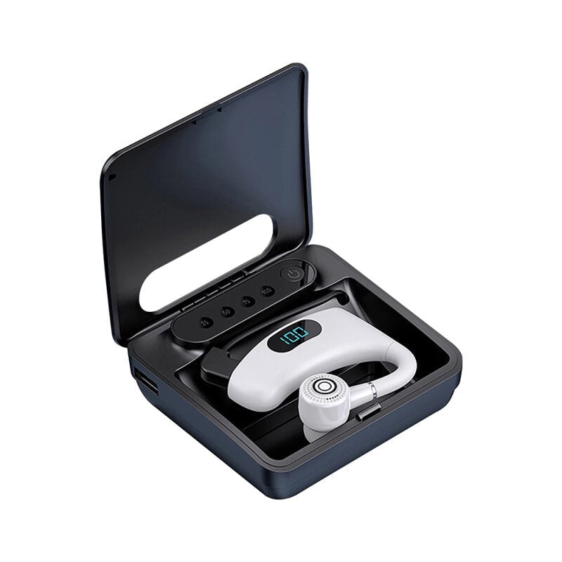 Business Earphone Data Display Battery-Mounted Ear-Mounted bluetooth 5.2 Headset Fashion Music Sports HiFi Sound Image 1