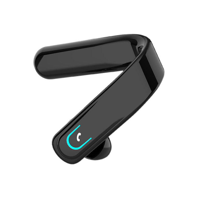 bluetooth Headset Noise Cancelling Voice Control HD Call Business Ear Hanging Type Wireless Headphone With Micphone Image 1
