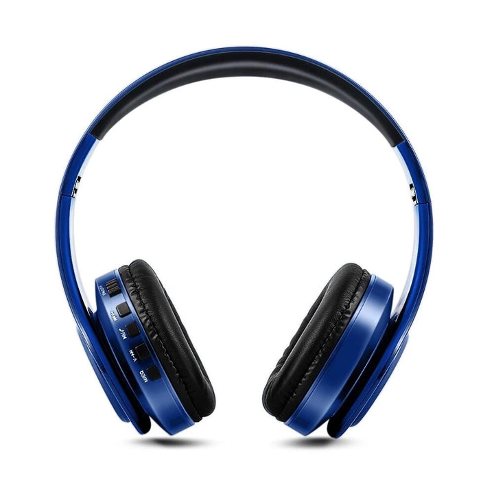 Bluetooth Headset Wireless Headphone Cosplay Stereo Over-Ear Headphone Headset with Mic Image 2