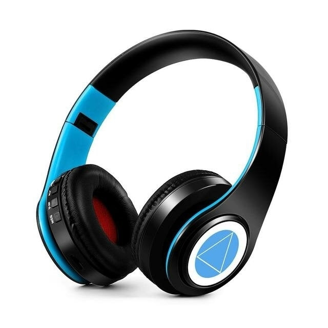 Bluetooth Headset Wireless Headphone Cosplay Stereo Over-Ear Headphone Headset with Mic Image 6