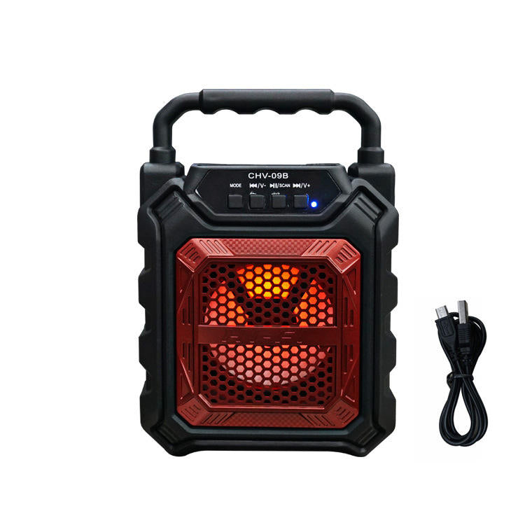 bluetooth High Power Bass Sound Speaker TF Card Music Player for Outdoor Image 3