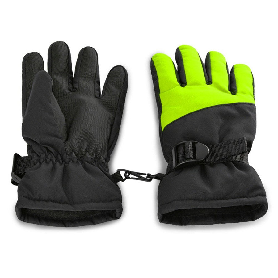 Childrens Ski Glove Winter Warm Snowboarding Ski Glove Water Repellent Warm Ski Glove Waterproof Glove Image 1