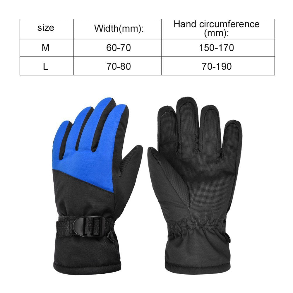 Childrens Ski Glove Winter Warm Snowboarding Ski Glove Water Repellent Warm Ski Glove Waterproof Glove Image 7