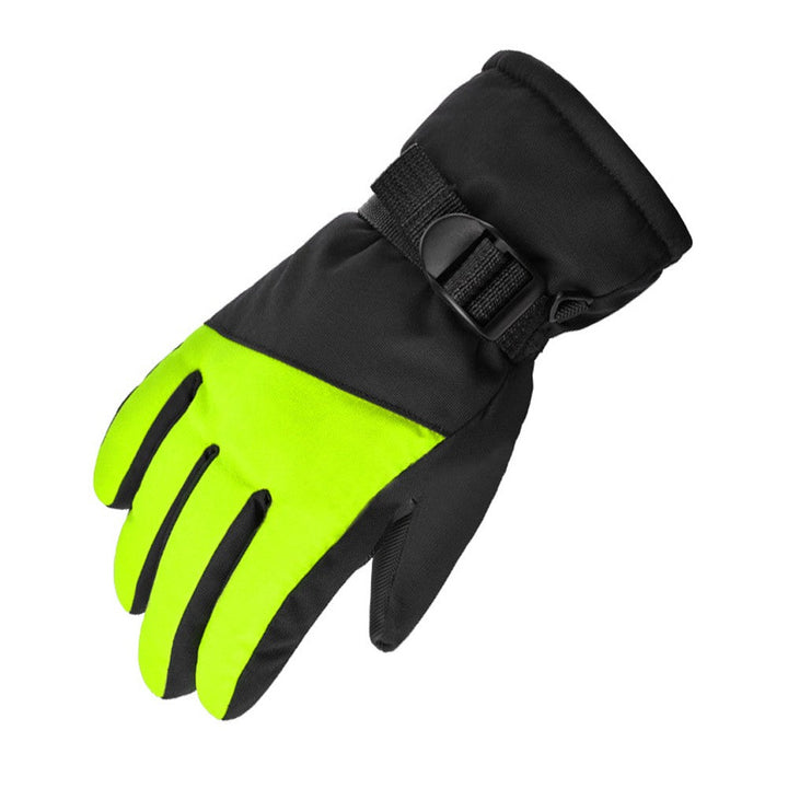 Childrens Ski Glove Winter Warm Snowboarding Ski Glove Water Repellent Warm Ski Glove Waterproof Glove Image 8