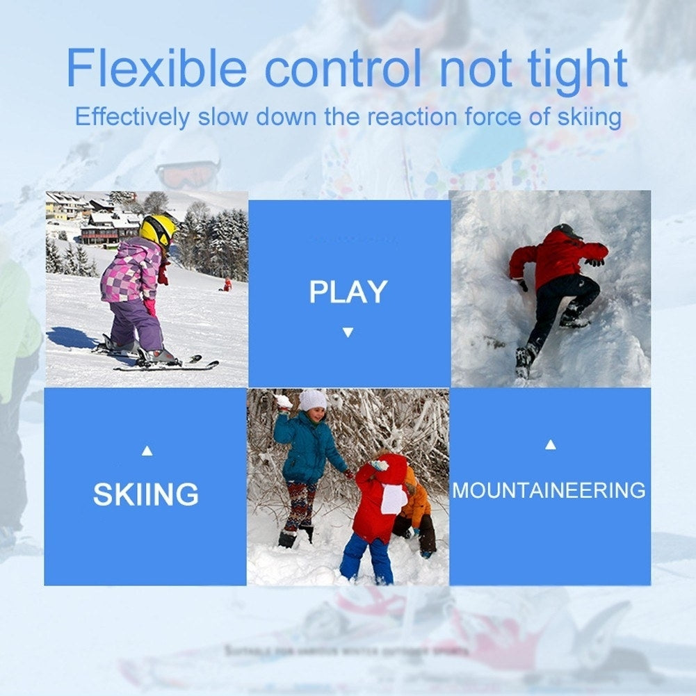 Childrens Ski Glove Winter Warm Snowboarding Ski Glove Water Repellent Warm Ski Glove Waterproof Glove Image 9