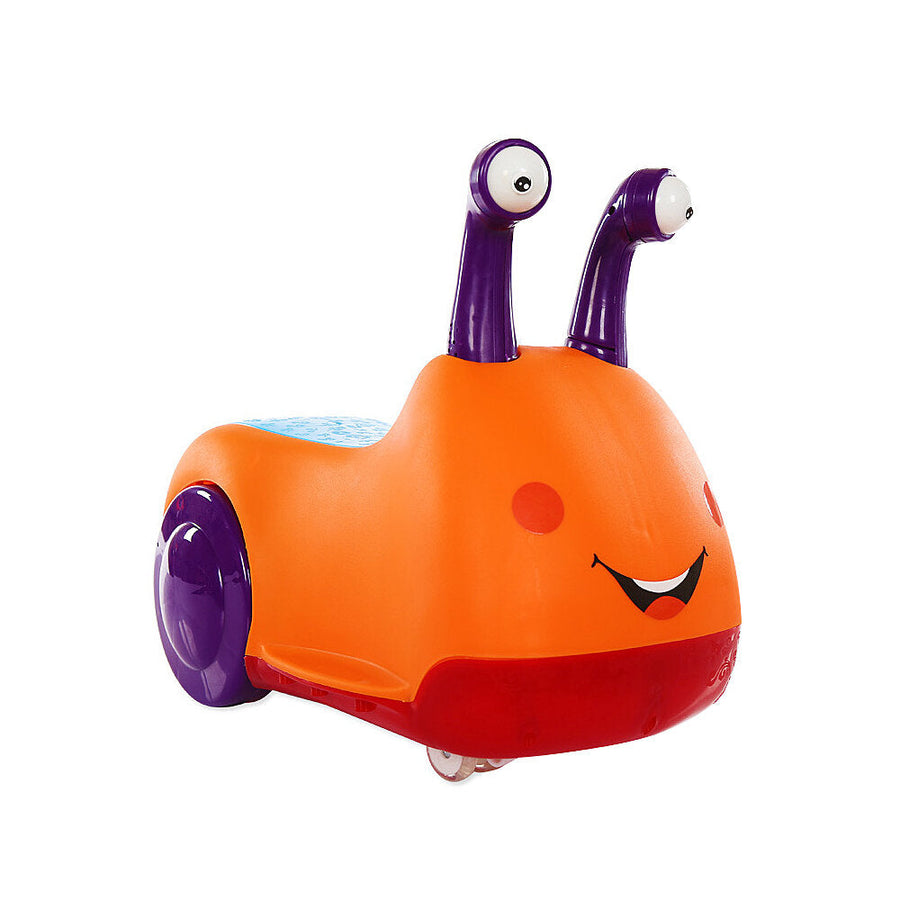 Cartoon Scooter Car with Hidden Storage Basket and PP Tires for 1-3 Years Old Image 1