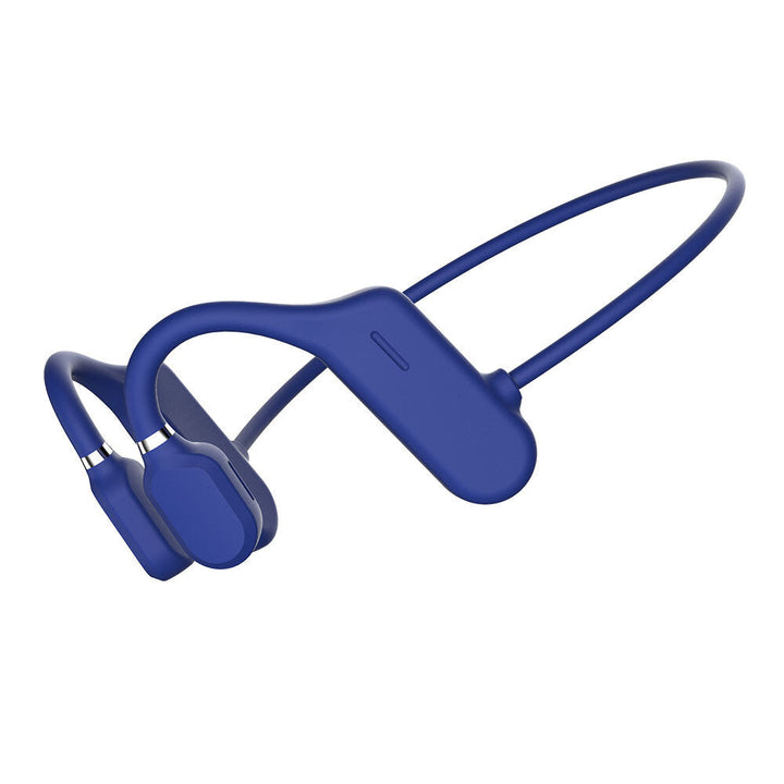 Bone Conduction Sports bluetooth Wireless Headphone 6D Handsfree Driving Neckband IPX6 Waterproof Earphone with Mic Image 1