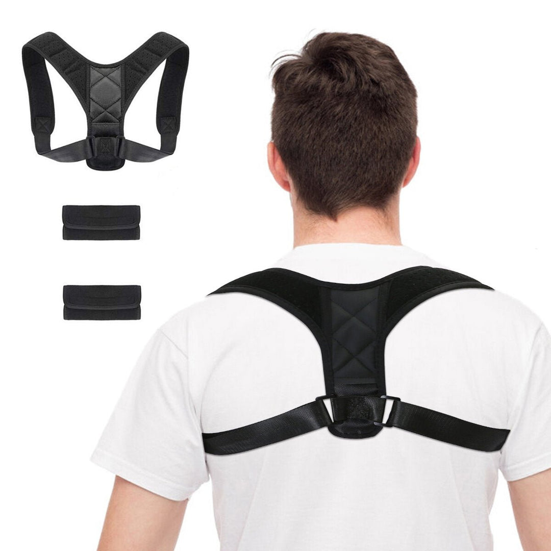 Brace Support Belt Adjustable Back Posture Corrector Clavicle Spine Back Shoulder Lumbar Posture Correction Sport Image 1