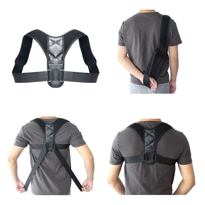 Brace Support Belt Adjustable Back Posture Corrector Clavicle Spine Back Shoulder Lumbar Posture Correction Sport Image 4