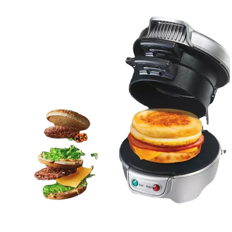 Breakfast Machine 600W Non-stick Design Compact Body for Kitchen Image 2