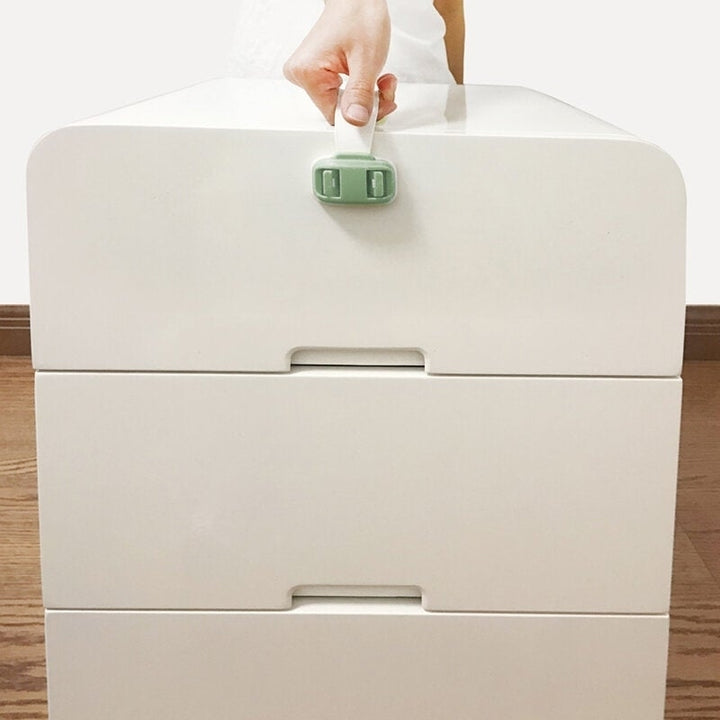 Child Safety Lock Baby Protection Anti Pinch Hand Cabinet Door Refrigerator Drawer Image 3