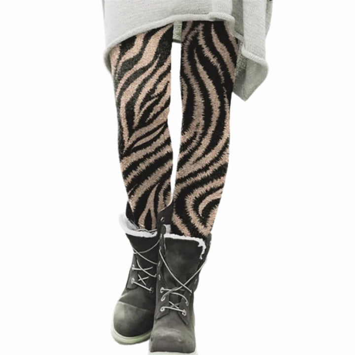 Casual Print Micro-elastic Comfort Christmas Gifts Female Pants Image 6