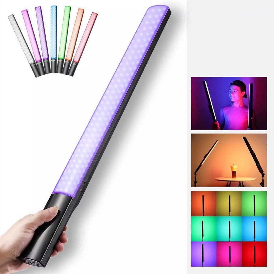 Colorful LED Video Light Wand 2500K-8500K ICE Stick Light for Studio Photography Youtube Live Broadcast Video Recording Image 1