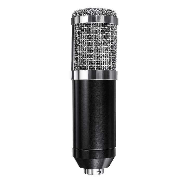 Condenser Microphone Live Broadcast Mic Computer Karaoke Large Diaphragm with Bracket for Youtube Image 3