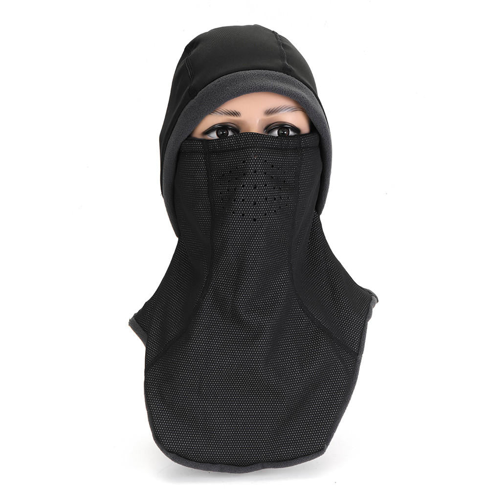 Coolchange Motorcycle Scooter Windproof Fleece Lengthen Full Face Mask With Venting Holes Image 3