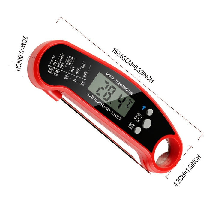 Digital Instant Read Waterproof Cooking Thermometer With Probe and Backlight Image 6