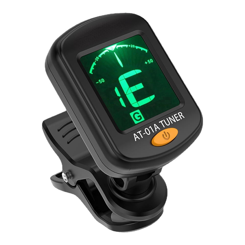 Clip-on Tuner Tuning for Guitar Bass Violin Ukulele Image 1