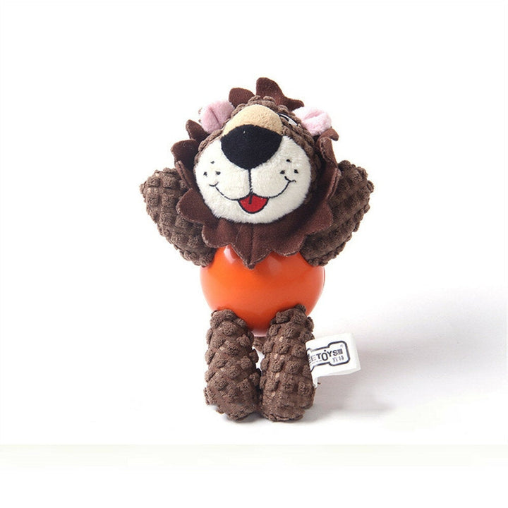 Corduroy Rubber Plush Pet Dog Doll Toy Multi Shaped Chew Squeaky Toys for Puppy Animal Playing Stuffed Pet Toys Image 7
