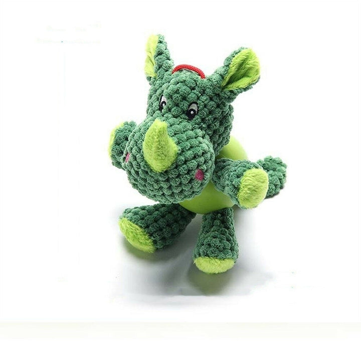 Corduroy Rubber Plush Pet Dog Doll Toy Multi Shaped Chew Squeaky Toys for Puppy Animal Playing Stuffed Pet Toys Image 8