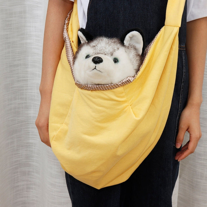 Cotton Pet Carrying BagPuppy Cat Outdoor Travel Shoulder Bag Image 9