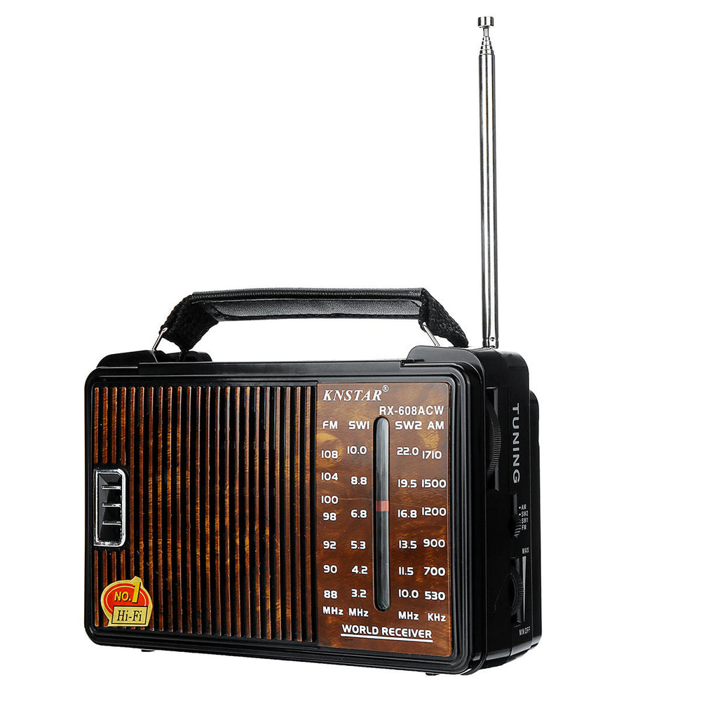 DC 3V Portable FM AM SW1 SW2 Radio 4 Band Gift for Old People Image 2