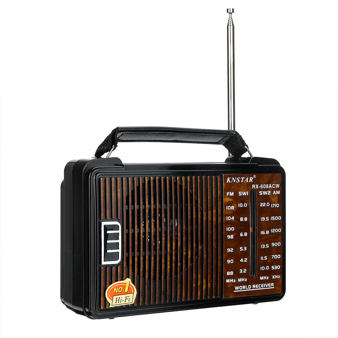 DC 3V Portable FM AM SW1 SW2 Radio 4 Band Gift for Old People Image 3