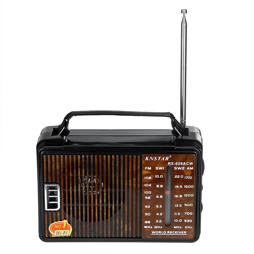 DC 3V Portable FM AM SW1 SW2 Radio 4 Band Gift for Old People Image 4