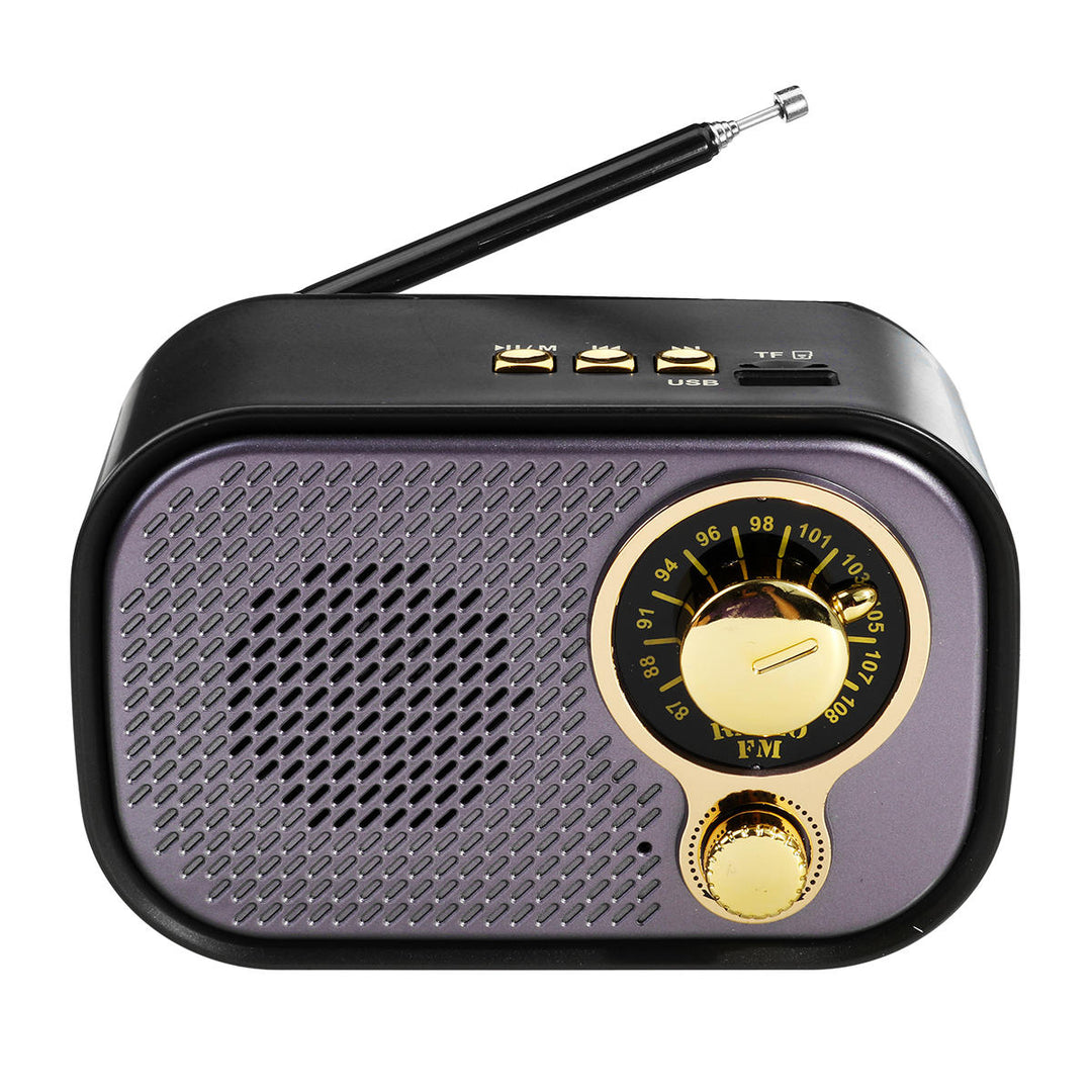 DC 5V 5W FM Radio bluetooth AUX Speaker USB TF Card MP3 Music Player Image 3
