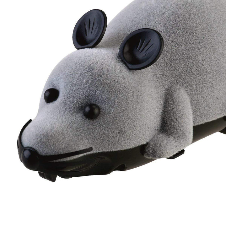 Creative Pet toxic Remote Control Mouse Pet Cat Dog Toy Lifelike Funny Flocking Rat Toy Image 4