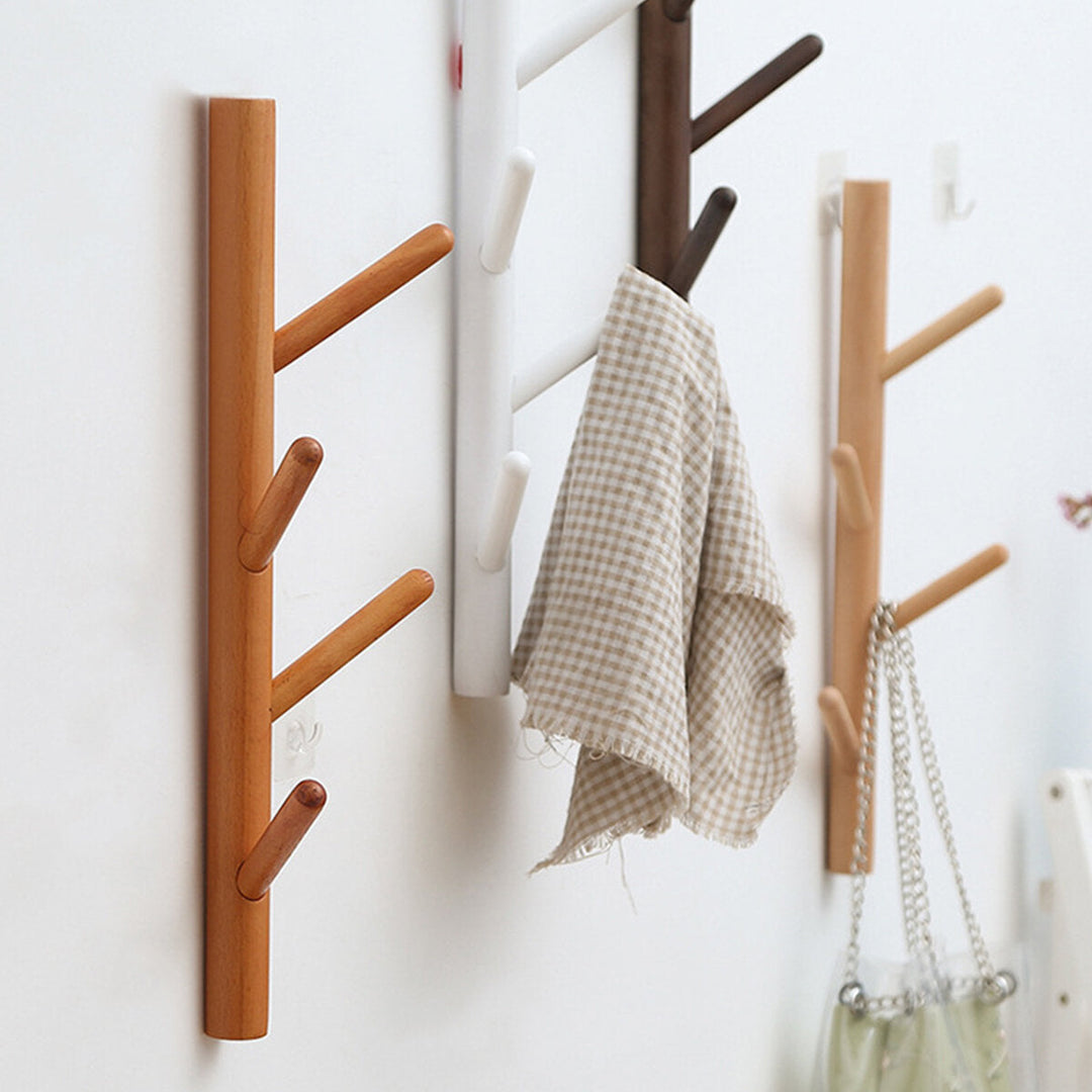 Coat Rack Home Wall-mounted Seamless Hook Modern and Simple Household Hanging Wall Hooks Image 3