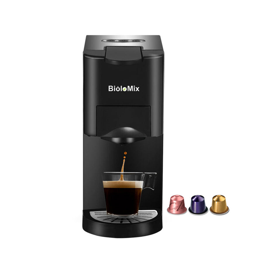 Coffee Machine 1450W 3-in-One Capsule Coffee Machine Ground Coffee Image 1