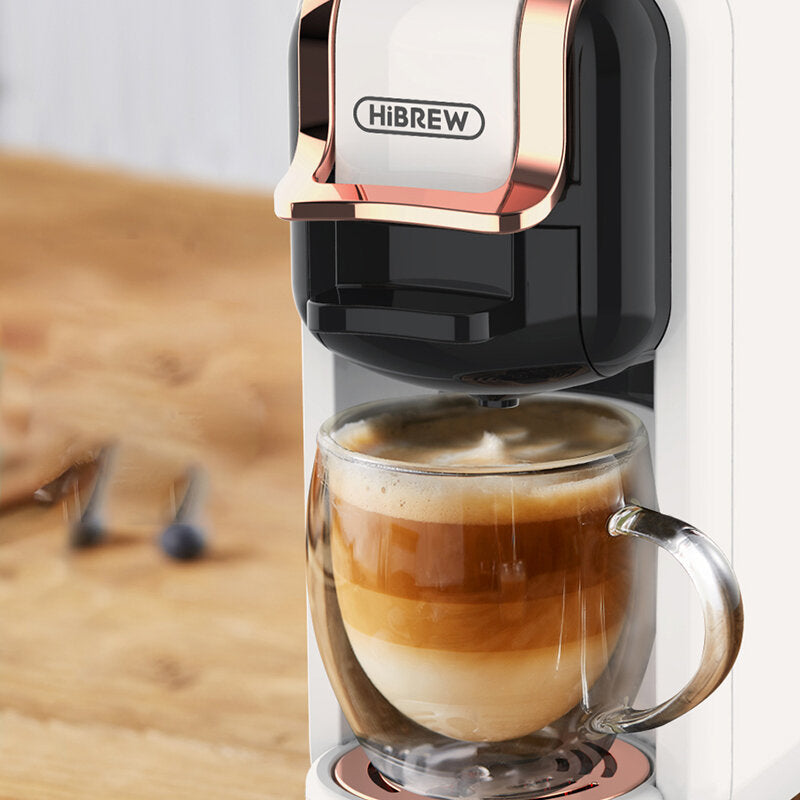 Coffee Machine Hot/Cold Brew 4in1 Multiple Capsule 19Bar DolceGusto-MilkandNexpresso Capsule ESE pod Ground Coffee Pod Image 2