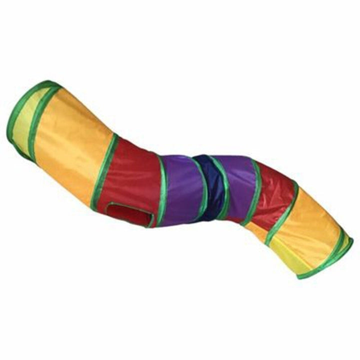 Collapsible Cat Tunnel Interactive Rabbit Tunnel Toys Indoor Pet Toys Play Tunnels for Cats Kittens Rabbits Puppies Image 4