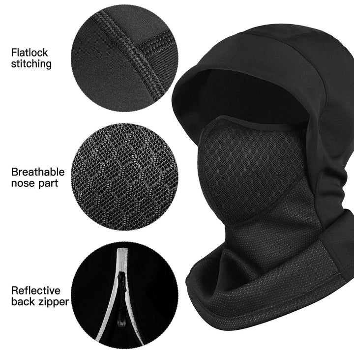 Cold Weather Balaclava Mask Windproof Thermal Winter Neck Warmer Scarf for Cycling Motorcycling Running Skiing Image 6