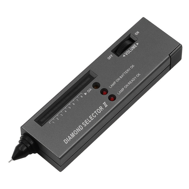 Diamond Tester Pen Portable Gemstone Detector Tool with LED Indicator Image 2