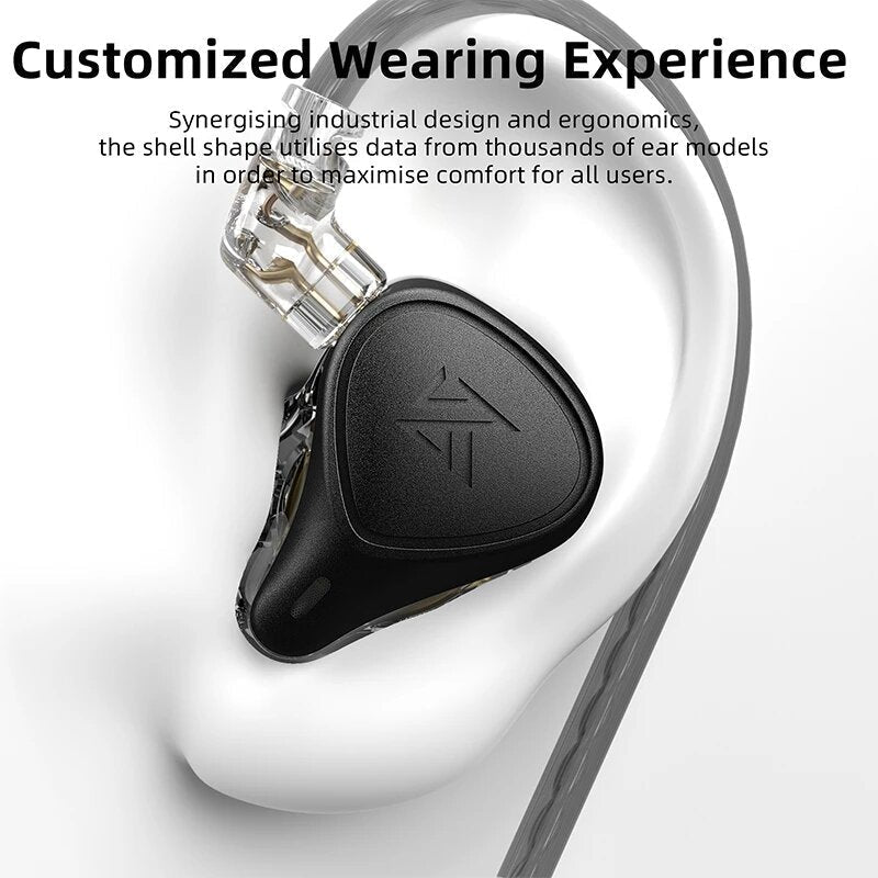 Crinacle 3.5mm Wired Earphone Electrostatic Balanced Dynamic Monitor Sport Music Earphone Headphones Image 4