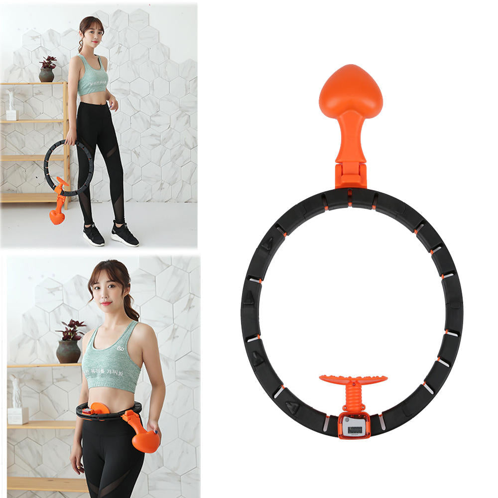 Detachable 360 Surrounding Intelligent Slimming Fitness Ring Yoga Ring Counter Magnetic Massage Exercise Tools Fitness Image 2