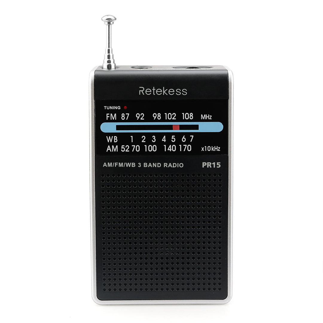 Digital Display Radio with FM AM for Family Camping Outdoor Image 1