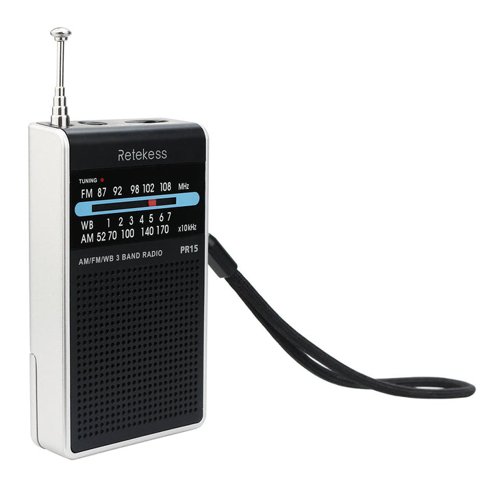 Digital Display Radio with FM AM for Family Camping Outdoor Image 3