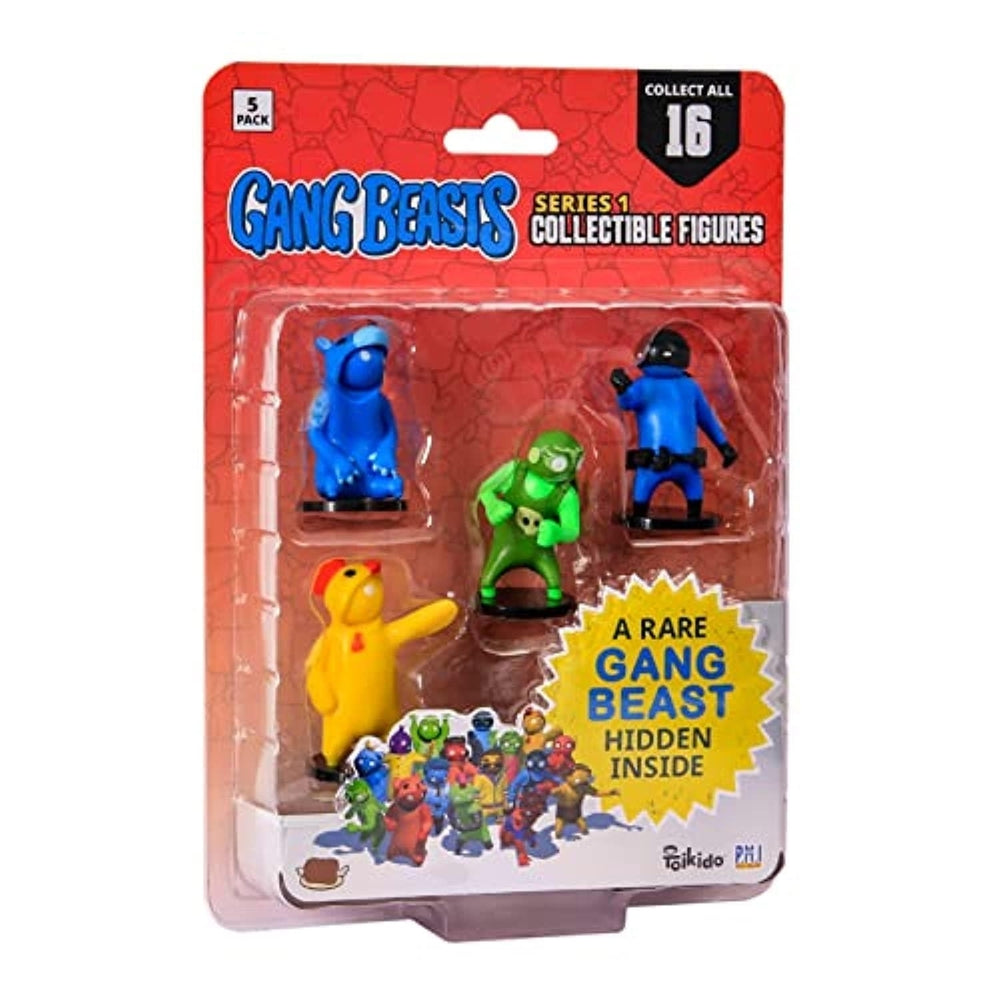 Gang Beasts Pencil Toppers 5pk Video Game Character Figures PMI International Image 2