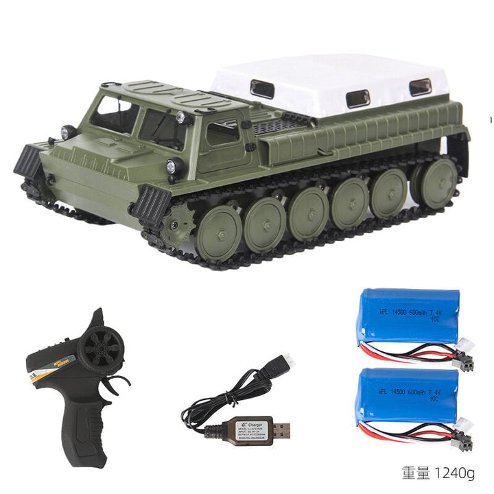 Crawler Transport Remote Control Vehicle RC Tank Car Full Propotional Control Image 12