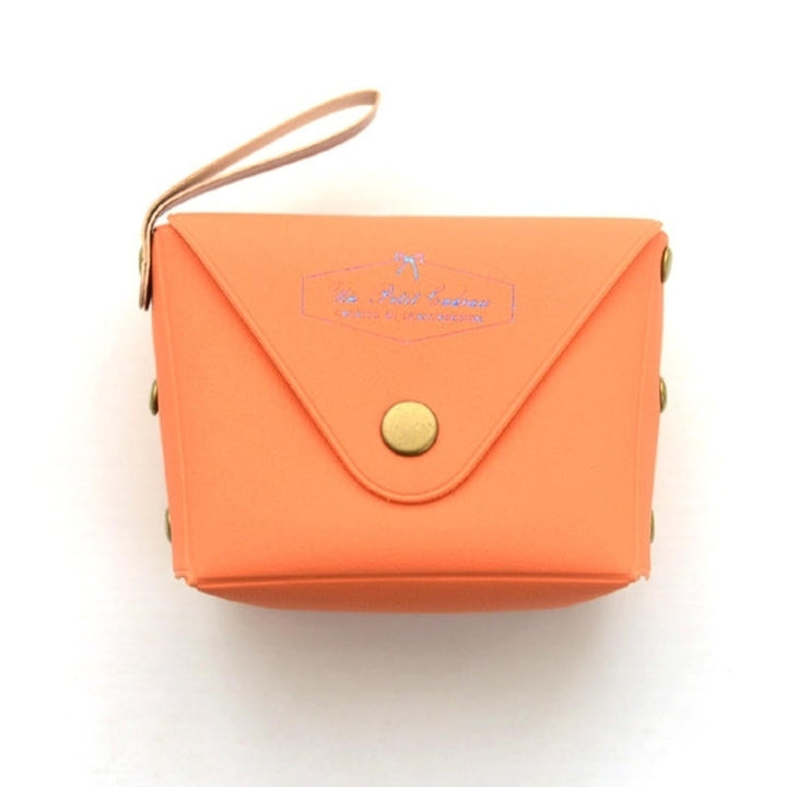 Cute Candy Color Small Coin Purse Coins Key Bag Image 1