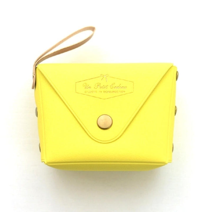Cute Candy Color Small Coin Purse Coins Key Bag Image 1